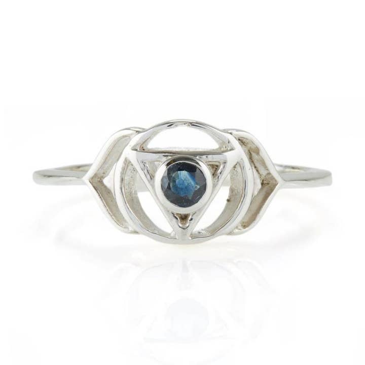 Derde Oog Chakra Ring voor wholesale door Charlotte's Web Jewellery