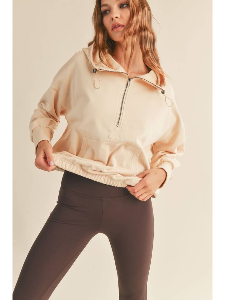 Cream Essential Pullover for wholesale on Faire