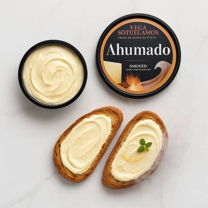 Smoked Sheep Cheese Cream for wholesale by Ibérico Taste