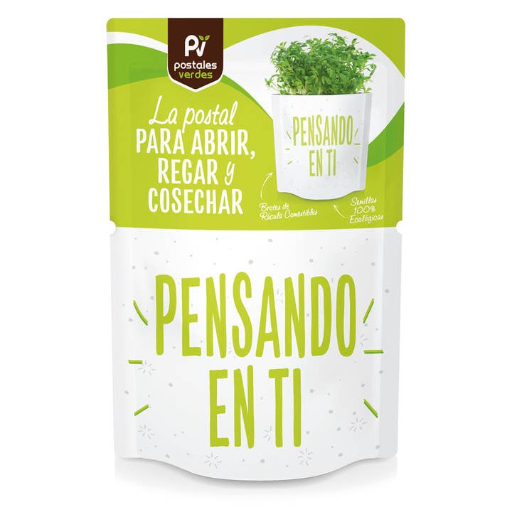 Garden Pocket – wholesale Frön – DU - TÄNKER PÅ DIG - GRODDA RUCCOLA