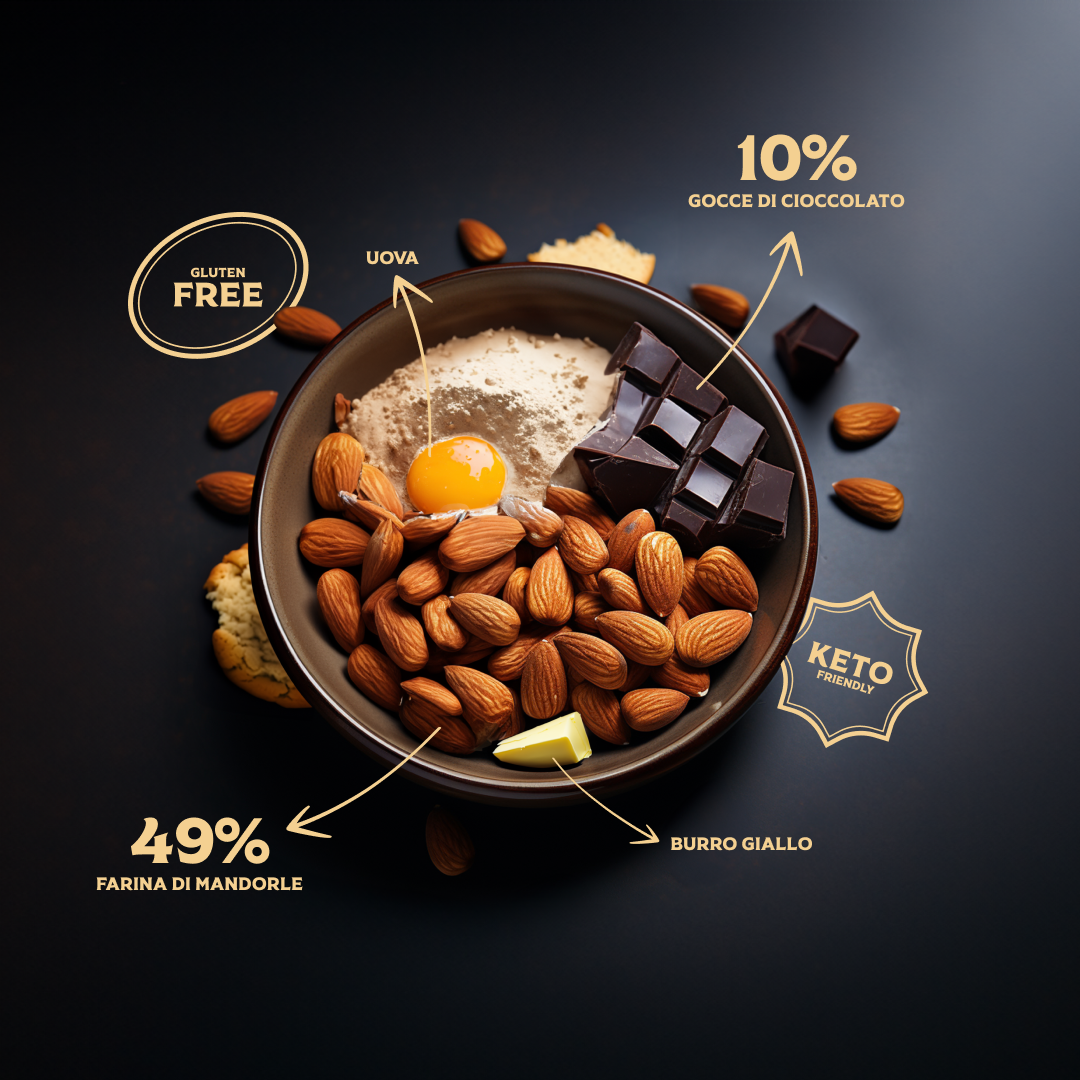 KeFood - Wholesale Cookie - READY-TO-EAT KETOGENIC DIET COOKIE WITHOUT GLUTEN AND SUGAR2