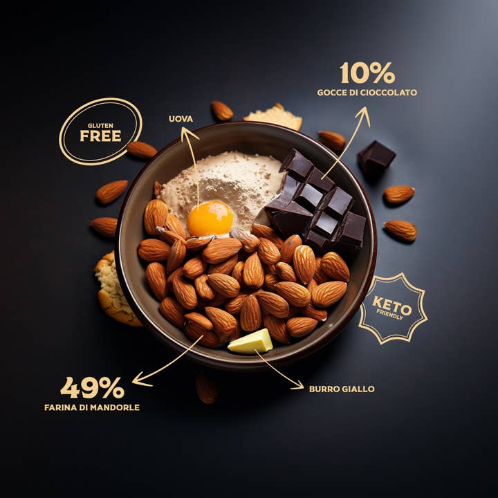 KeFood - Wholesale Cookie - READY-TO-EAT KETOGENIC DIET COOKIE WITHOUT GLUTEN AND SUGAR2