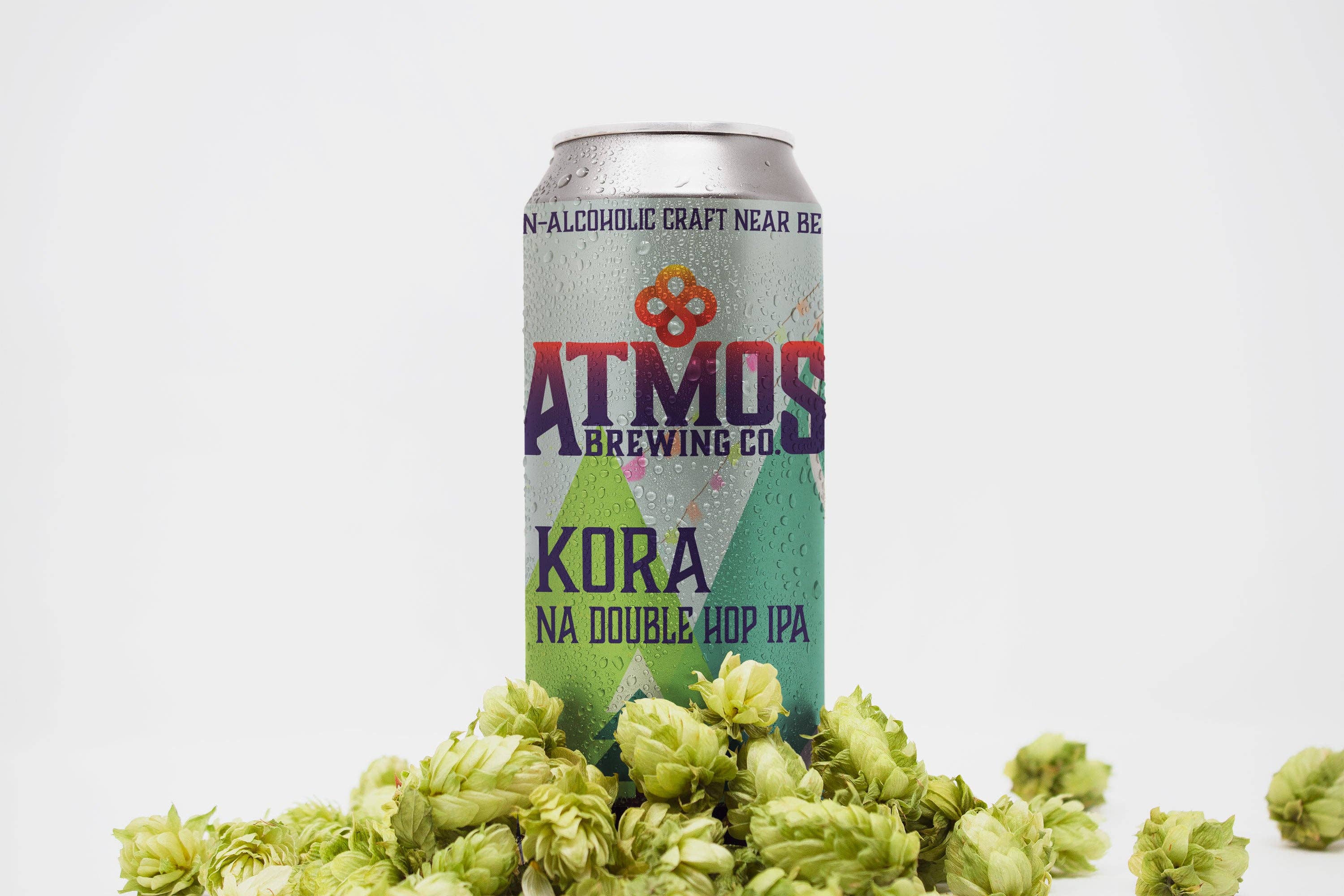 Atmos Brewing Company - Vente Bières sans alcool - IPA double houblon sans alcool Kora (paquet de 4)3