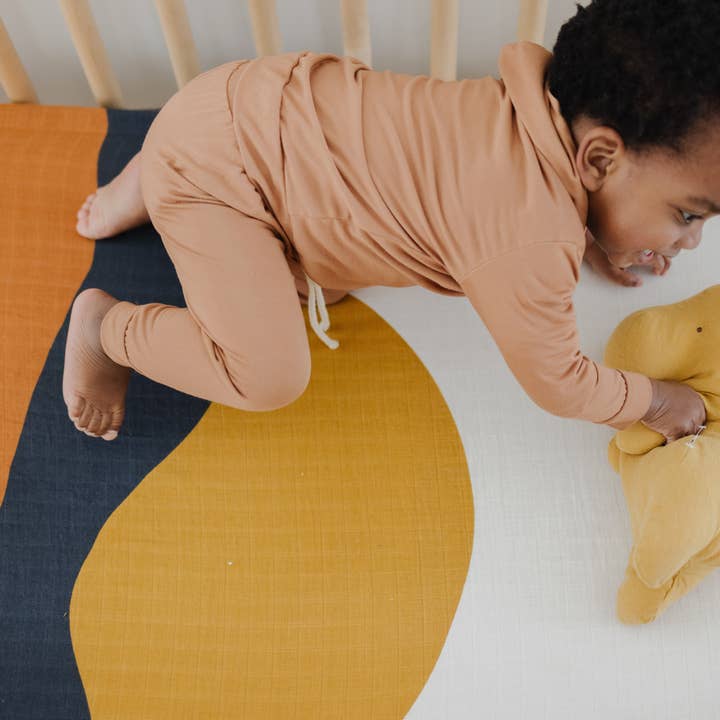 Clementine Kids - Wholesale Cot/Crib Sheets - Sunset Crib Sheet1