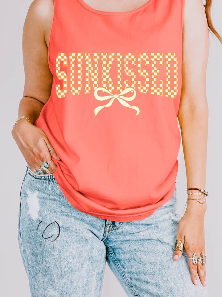 CMD Wholesale - Wholesale T-Shirt (Graphic) - Unisex - Sunkissed Graphic Tank Top3