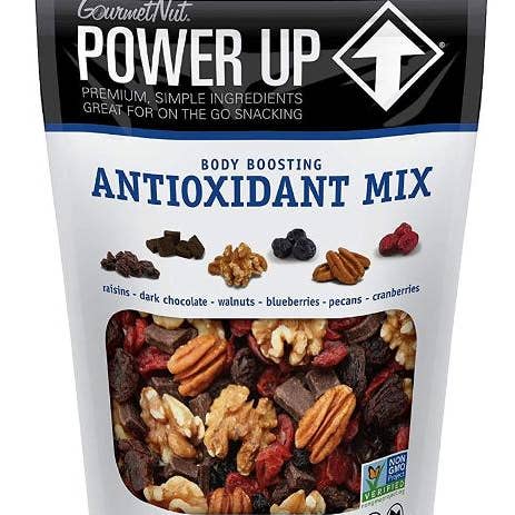 NuEats - Wholesale Trail Mix - Gourmetnut, Power Up 14, ANTIOXIDANT BODY BOOSTING (K), 6/130