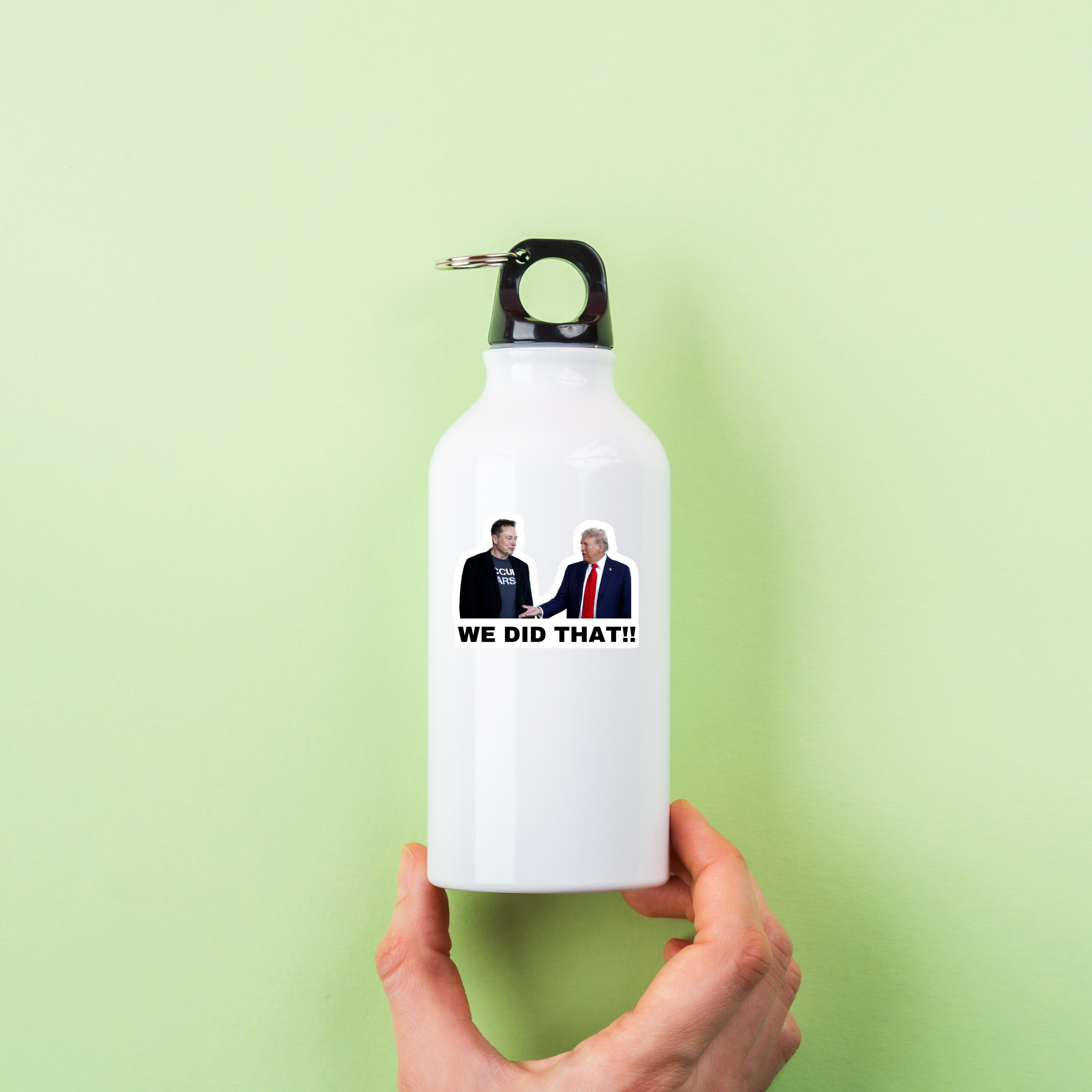 Atomic Cactus Stickers - Wholesale Sticker - We Did That Trump and Elon Sticker | Political Sticker | Vinyl Sticker | Water Resistant | Anti Trump | Meme Sticker6