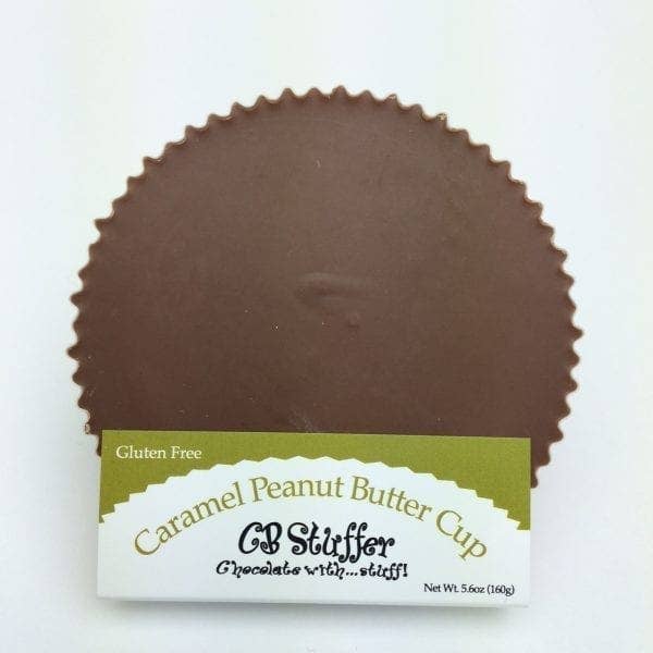 Caramel Peanut Butter Cups for wholesale by CB Stuffer