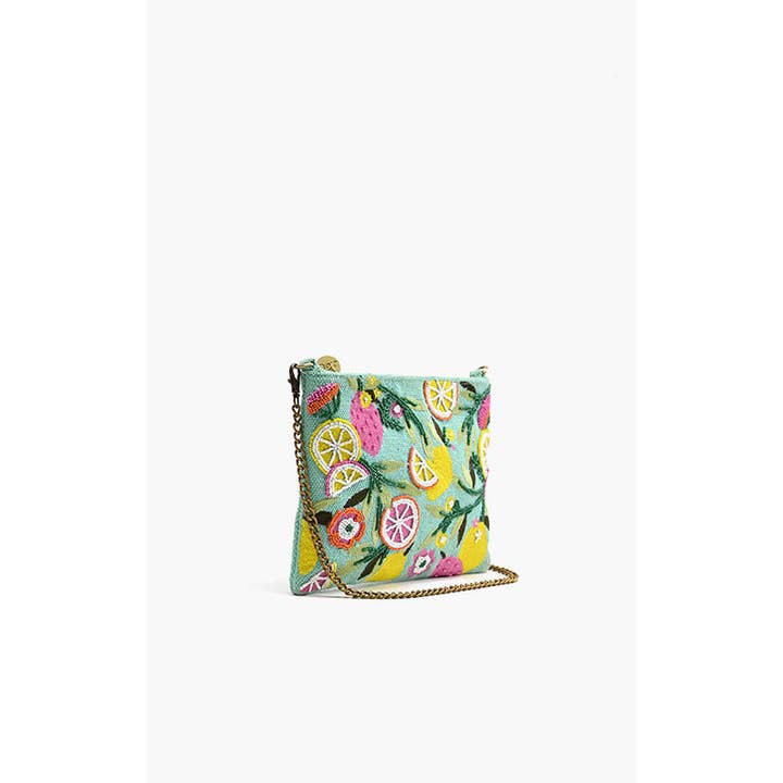 America & Beyond - Wholesale Clutch Bag - Women's - Citrus Blueberry Infusion Clutch