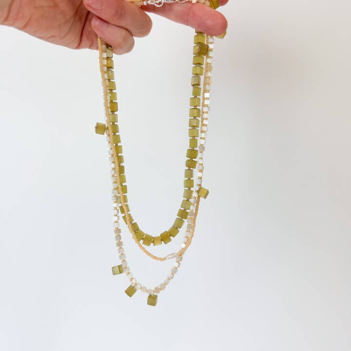 Millhouse Collection - Wholesale Beaded/Pearl Necklace - The Klee Necklace5