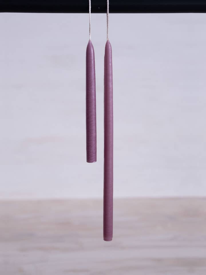 Skinny Tapered Candles - Velvet for wholesale by Made Market Co.