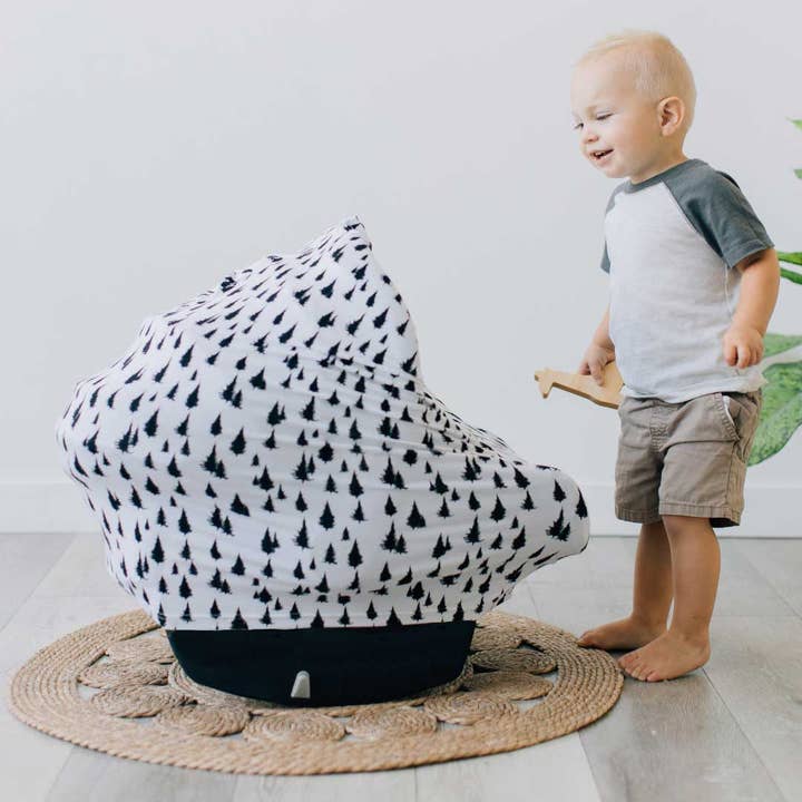 Multi Use Baby Cover - Pine Trees for wholesale by Dolly Lana