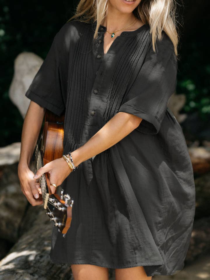 SS24 - Tunique pour violon - Noire pour la vente par Jackson Rowe