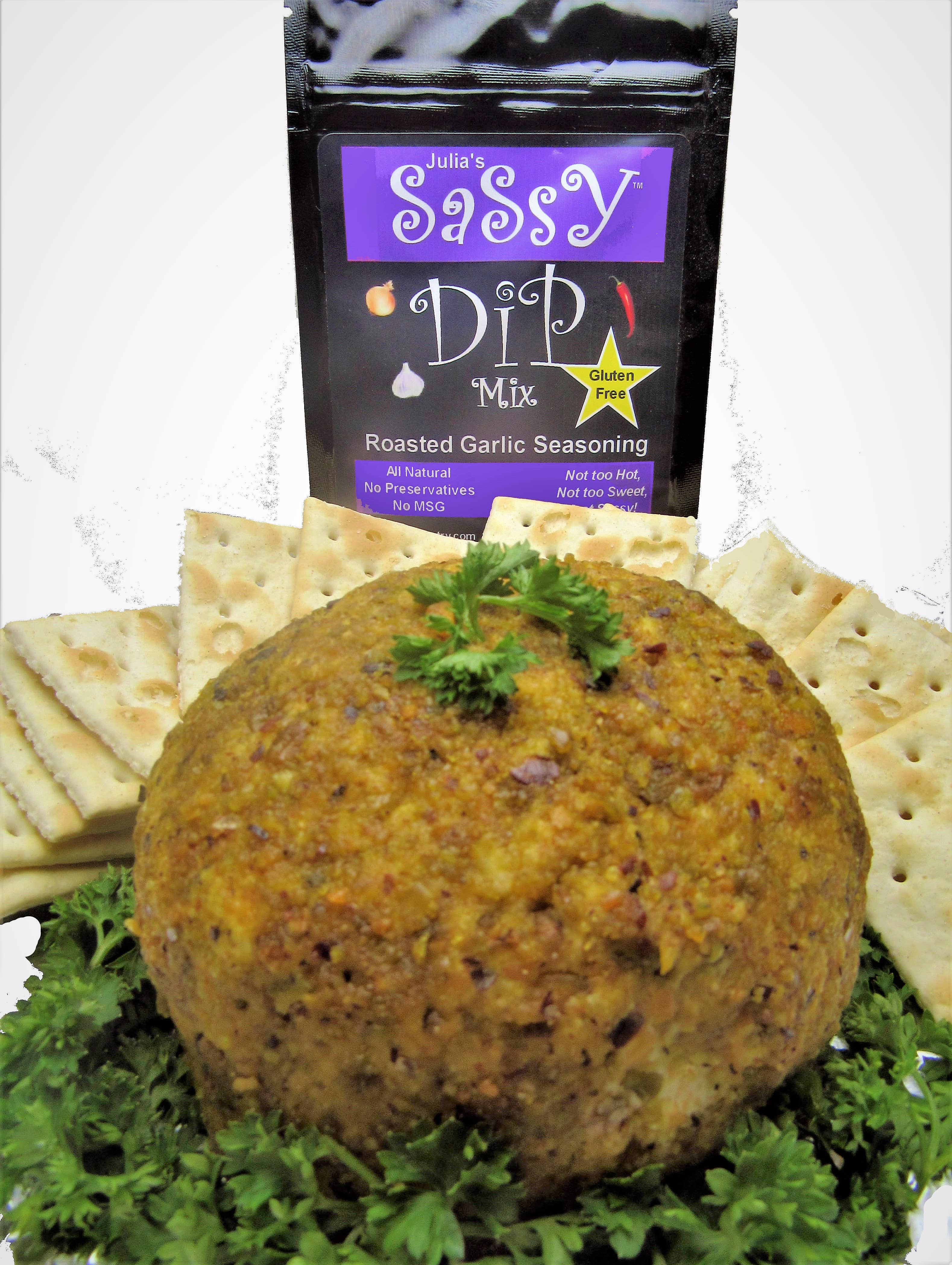 Julia's Southern Foods, LLC - Vente Sauces - Échantillon de Mélanges Sassy Dip, Trio Meilleures Ventes, 1 de chaque saveur2