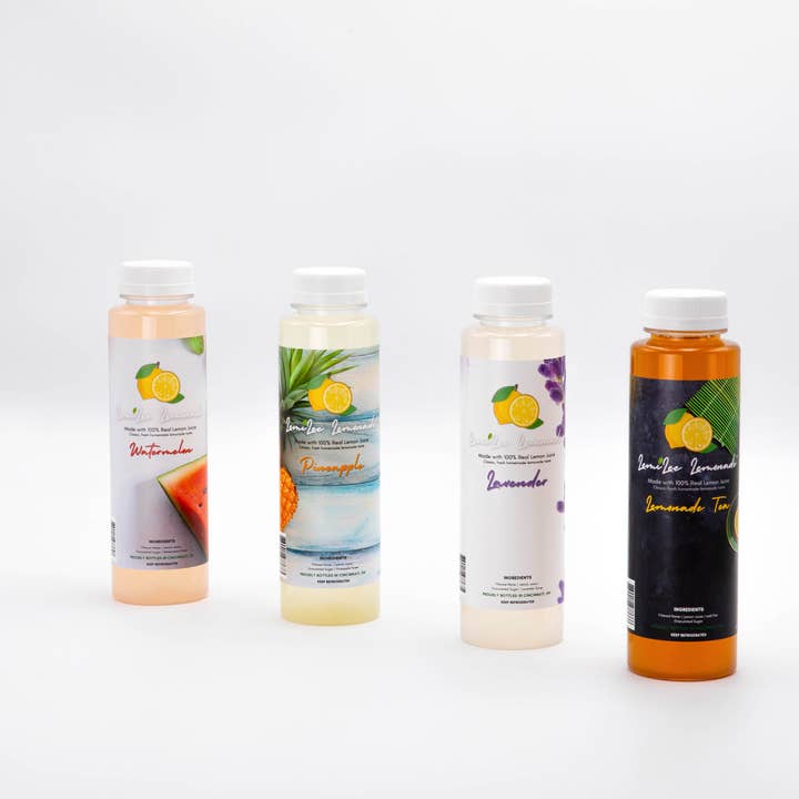LemiLee Lemonade - Wholesale Fruit juice - Pineapple Lemonade 12 Pack Bottles 2