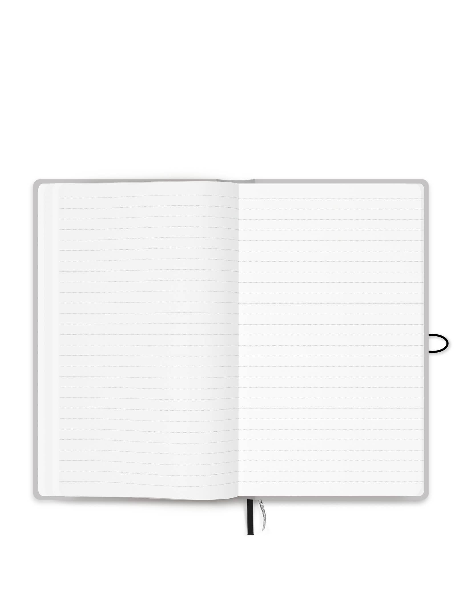 Tinne Mia - Wholesale Notebook - Notebook button - linen -  Pebbles - FSC Mix3