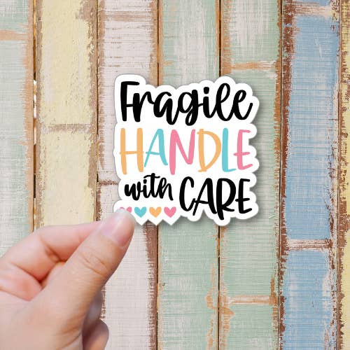 Forest Crafts - Wholesale Sticker - Fragile Handle With Care - Small Business Packaging Stickers