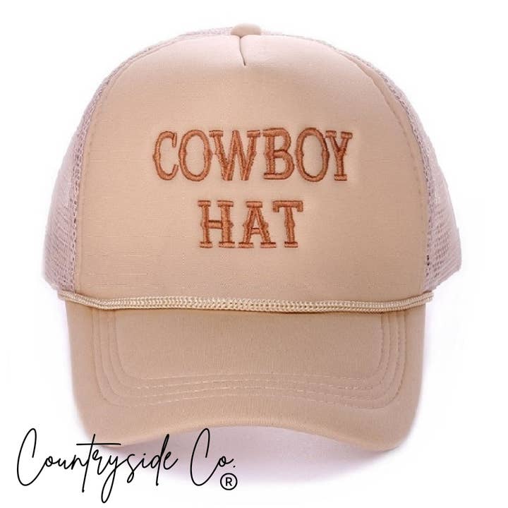 Texas Western Cowhide Bags and More - Wholesale Trucker Hat - Women's - Cowboy Hat Trucker Cap 5