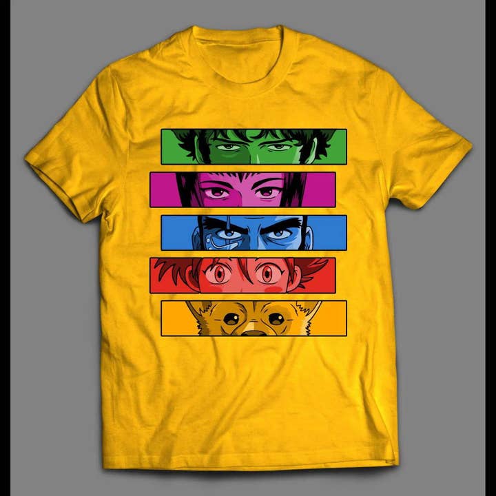 Free Spirit – Engroshandel Grafisk t-shirt - Unisex – Den gode og den dårlige Cowboy Bebop Anime skjorte i høj kvalitet