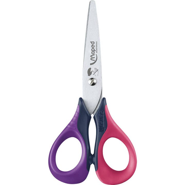Janod - Wholesale Scissors - Sensoft Left-Handed School Scissors with Flexible Handles 5"1
