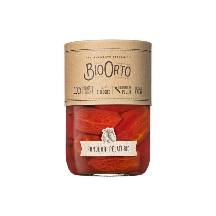 Bio Orto Società Cooperativa Agricola - Wholesale Sauce - Organic peeled tomatoes - 500gr1