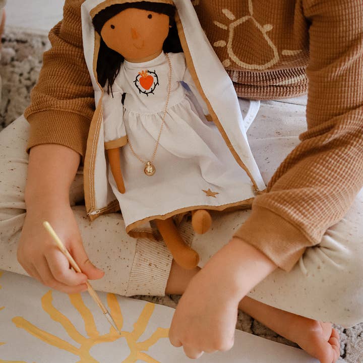 Be A Heart – Großhandel Puppenzubehörset – Kinder – Puppenoutfit Unserer Lieben Frau von Fatima | Katholisches Kinderspielzeuggeschenk