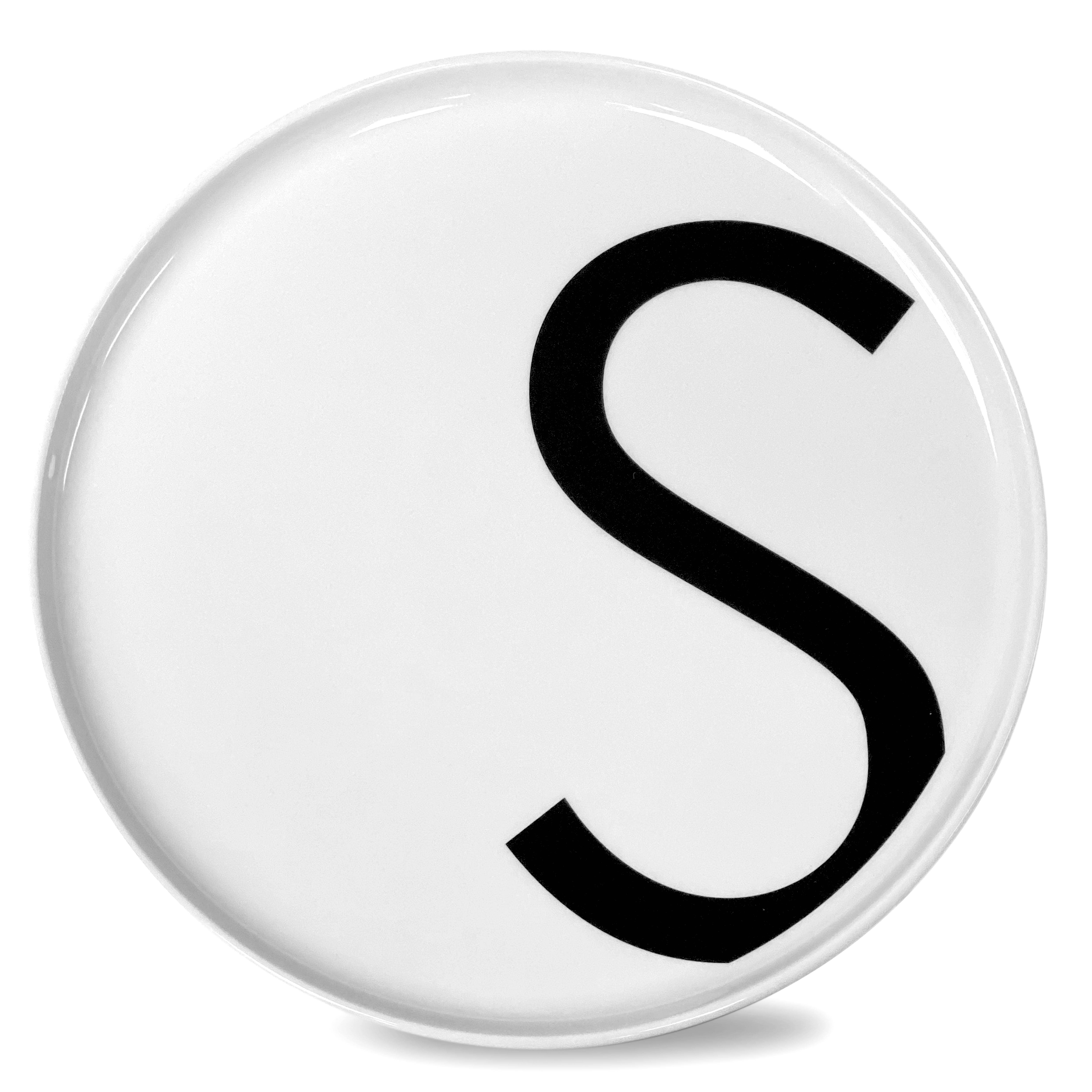 Goldscherben - Vente Assiettes/plats/bols de décoration - Assiette avec lettres de l’alphabet A à Z - cadeau personnalisé avec prénom18