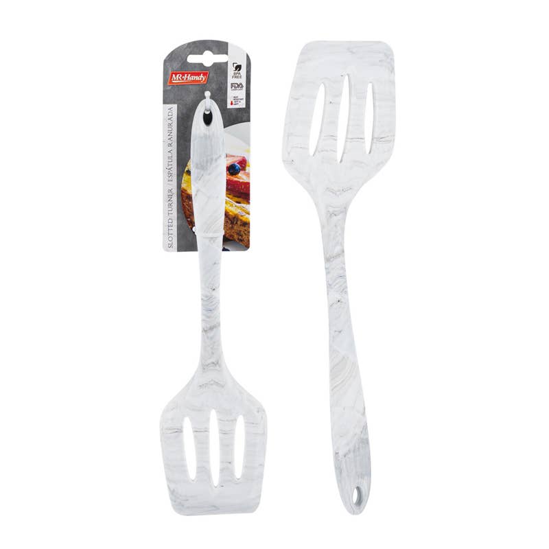 Deluxe Import Trading - Wholesale Spatula/Turner - Silicone Slotted Turner - 11.6''  - White0