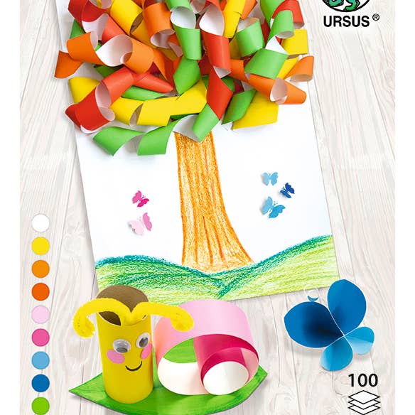 Mål- och pysselpapper "Basic", A4 för wholesale av URSUS® / Buntpapierfabrik Ludwig Bähr GmbH & Co. KG