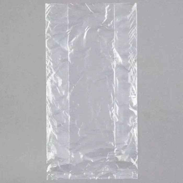 EcoQuality - Wholesale Food Storage Wrap/Bag - 10x8x24 Clear Food Grade Durable Transparent Poly Bags