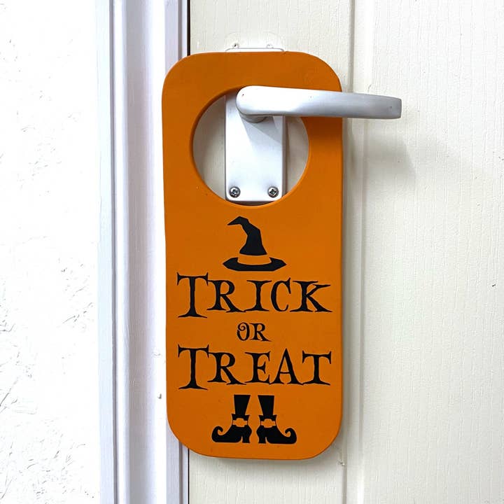 colgador de puerta de Halloween | truco o trato | truco o trato para venta al por mayor de BoozyWoo's