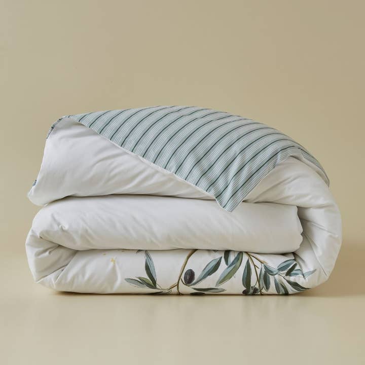 Trykt dynebetræk L'oliveraie for engroshandel hos Sylvie Thiriez