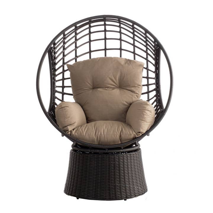 Nadine Swivel Tear Drop Lounger for wholesale by Alfresco Home