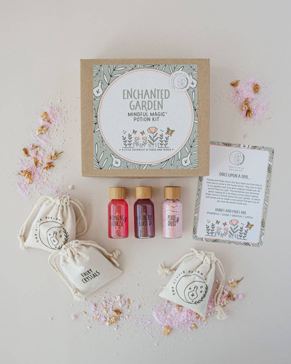 The Little Potion Co - Wholesale DIY Craft Kit - Kids - Enchanted Garden - Mindful Potion Kit1