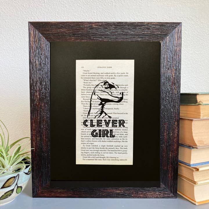 Jurassic Park: Clever Girl for wholesale by Book Page Art