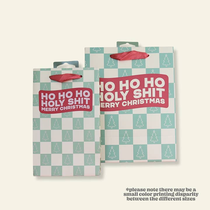 That’s So Andrew - Wholesale Gift Bag - Ho Ho Holy Shit - Holiday Christmas Gift Bag, Funny Gift Bag, Gift Wrap1