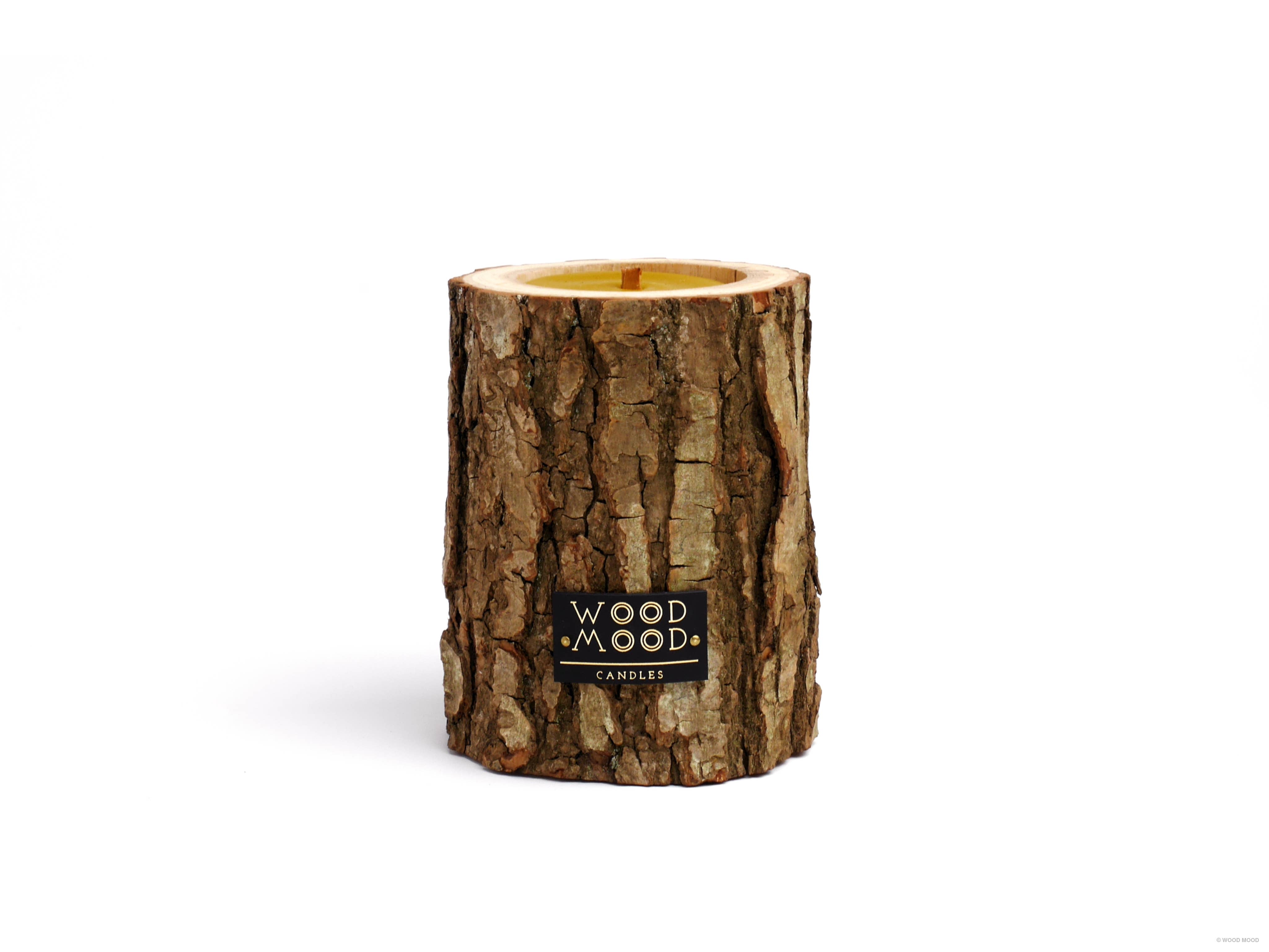 WOOD MOOD - Vendita all'ingrosso Candela in vasetto - Rocky Original | candela riutilizzabile con olio essenziale di pino4