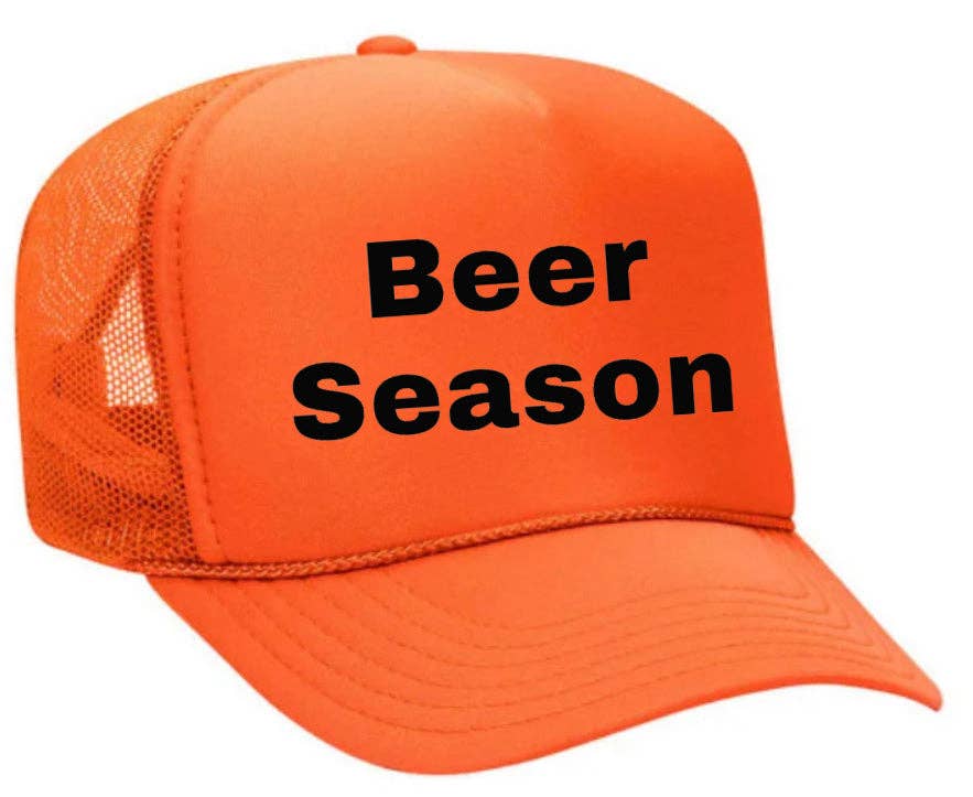 Inappropriate Trucker Hats - Wholesale Trucker Hat - Unisex - Beer Season Trucker Hat6