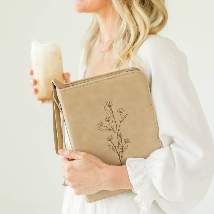 Ever, AJ - Wholesale Bible Cover - Bible Cover, Bible Case, Book Holder, Floral, Debossed8