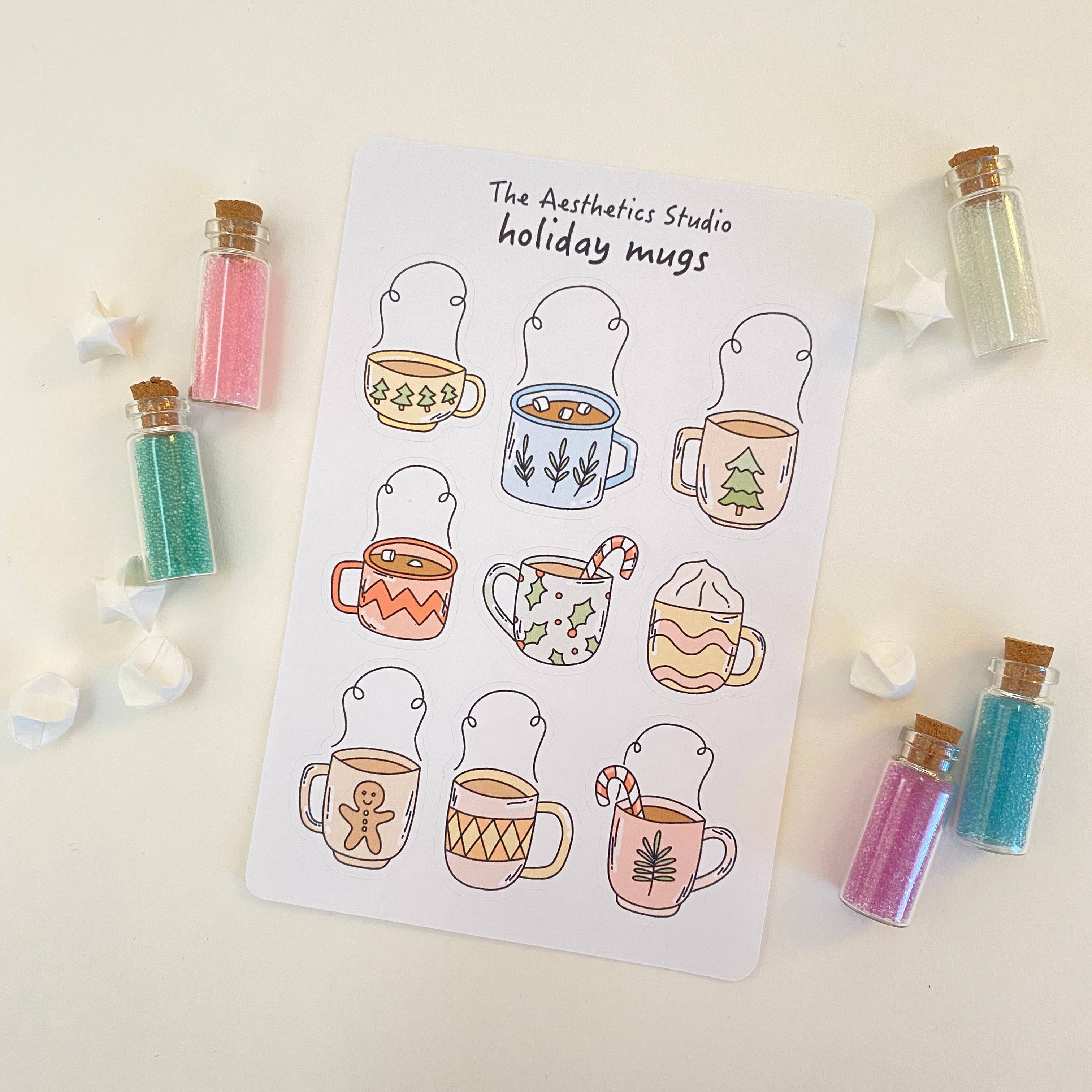 The Aesthetics Studio - Wholesale Sticker - Cozy Winter Collection11