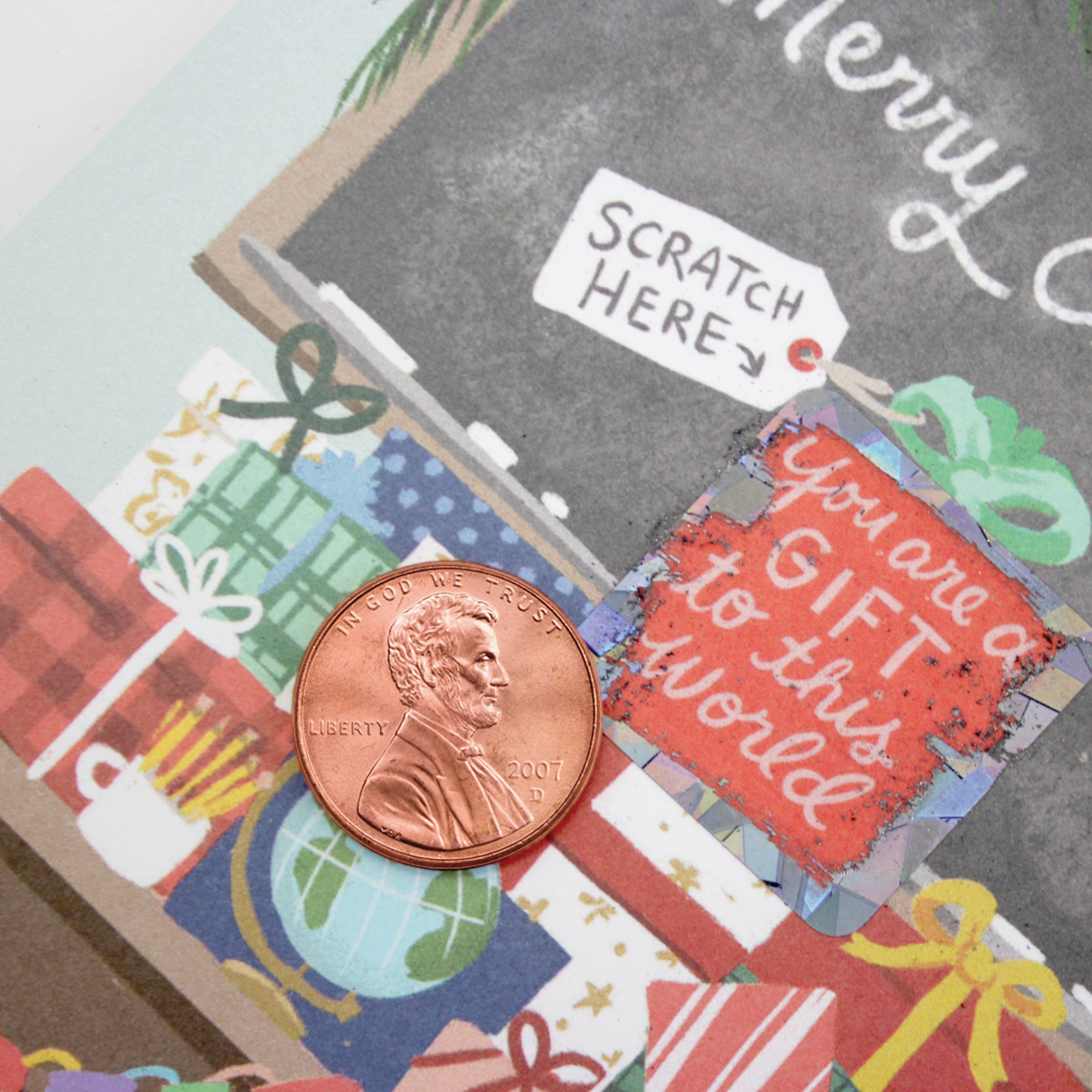 Inklings Paperie - Wholesale Christmas Card - Scratch-off Card - Teacher Christmas3