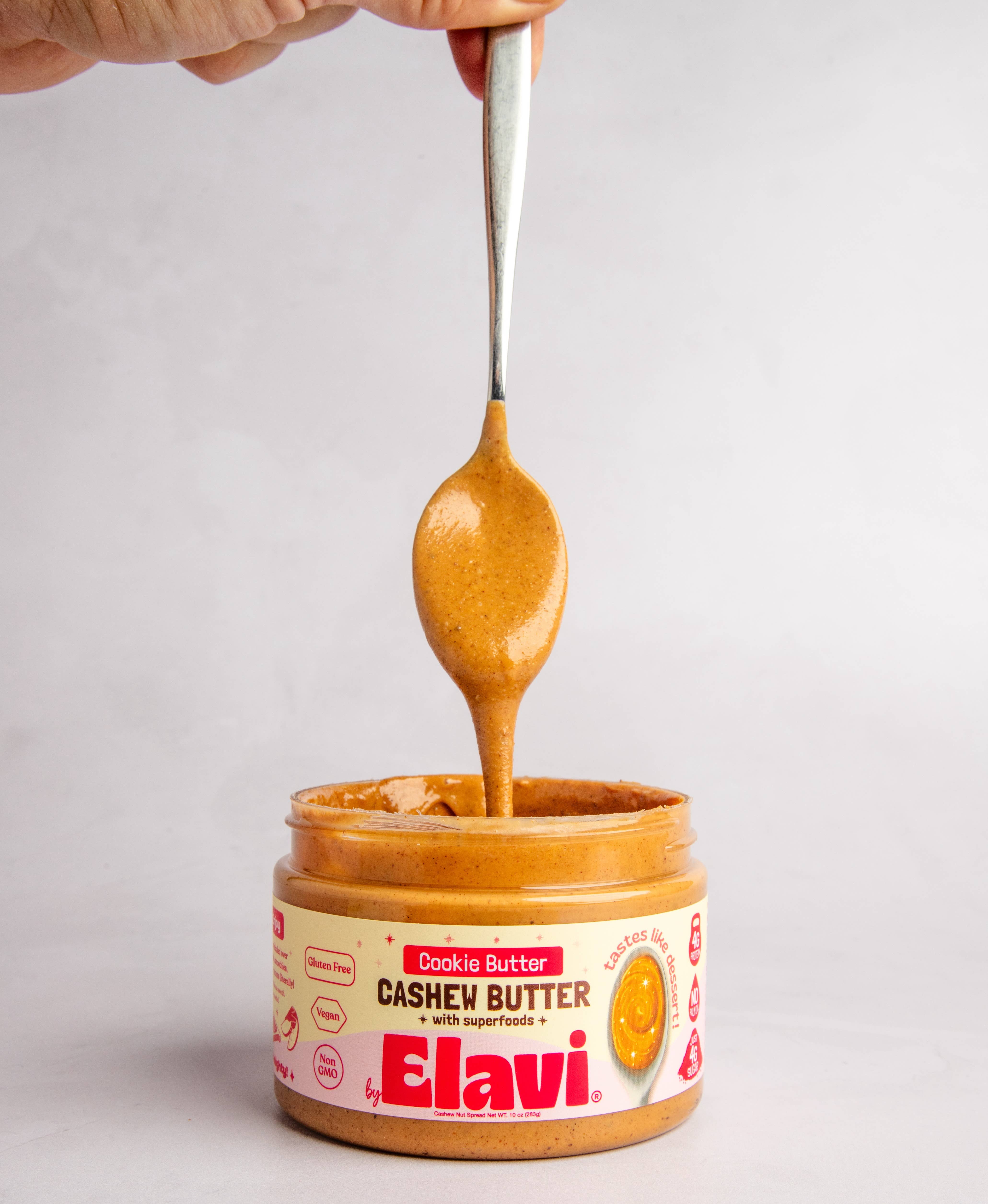 Elavi - Wholesale Nut Butter - Cookie Butter Cashew Butter: Vegan, Gluten Free1