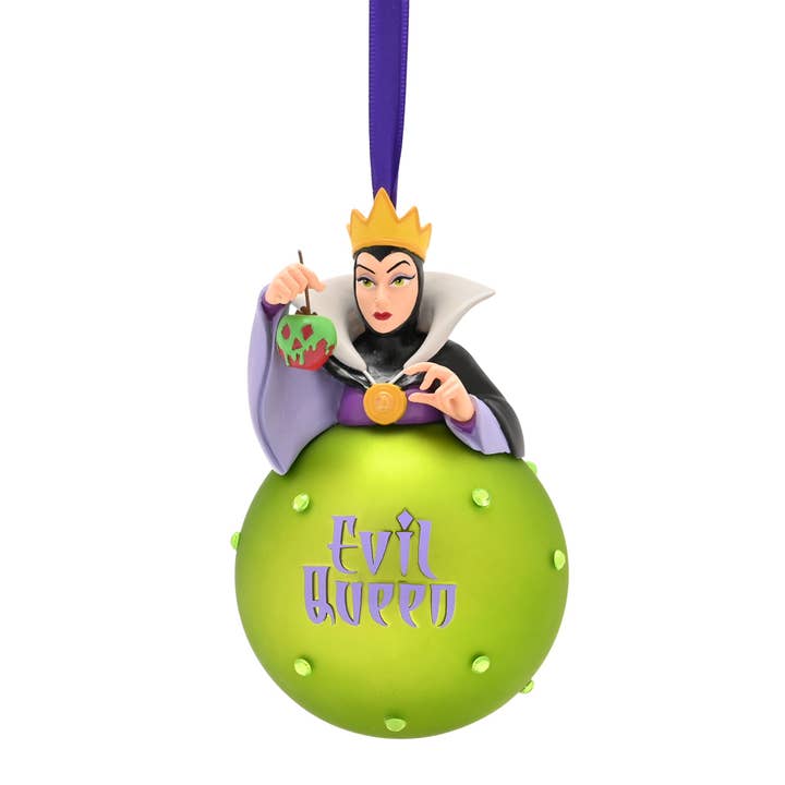 Disney Evil Queen On A Glass Bauble for wholesale by WIDDOP and Co.