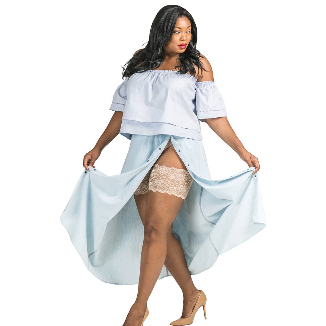 Bandelettes - Wholesale Fashion/Breast Tape - Women's - Bandelettes® Anti-chafing Lace Thigh Bands- Dolce -6"2