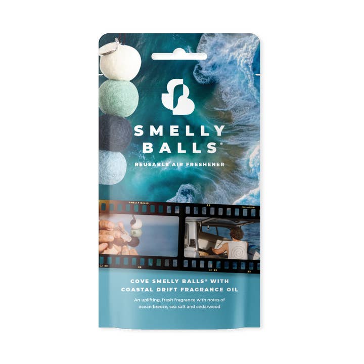 Grab Pack Smelly Balls Cove - Coastal Drift 5ml Set for wholesale by Smelly Balls