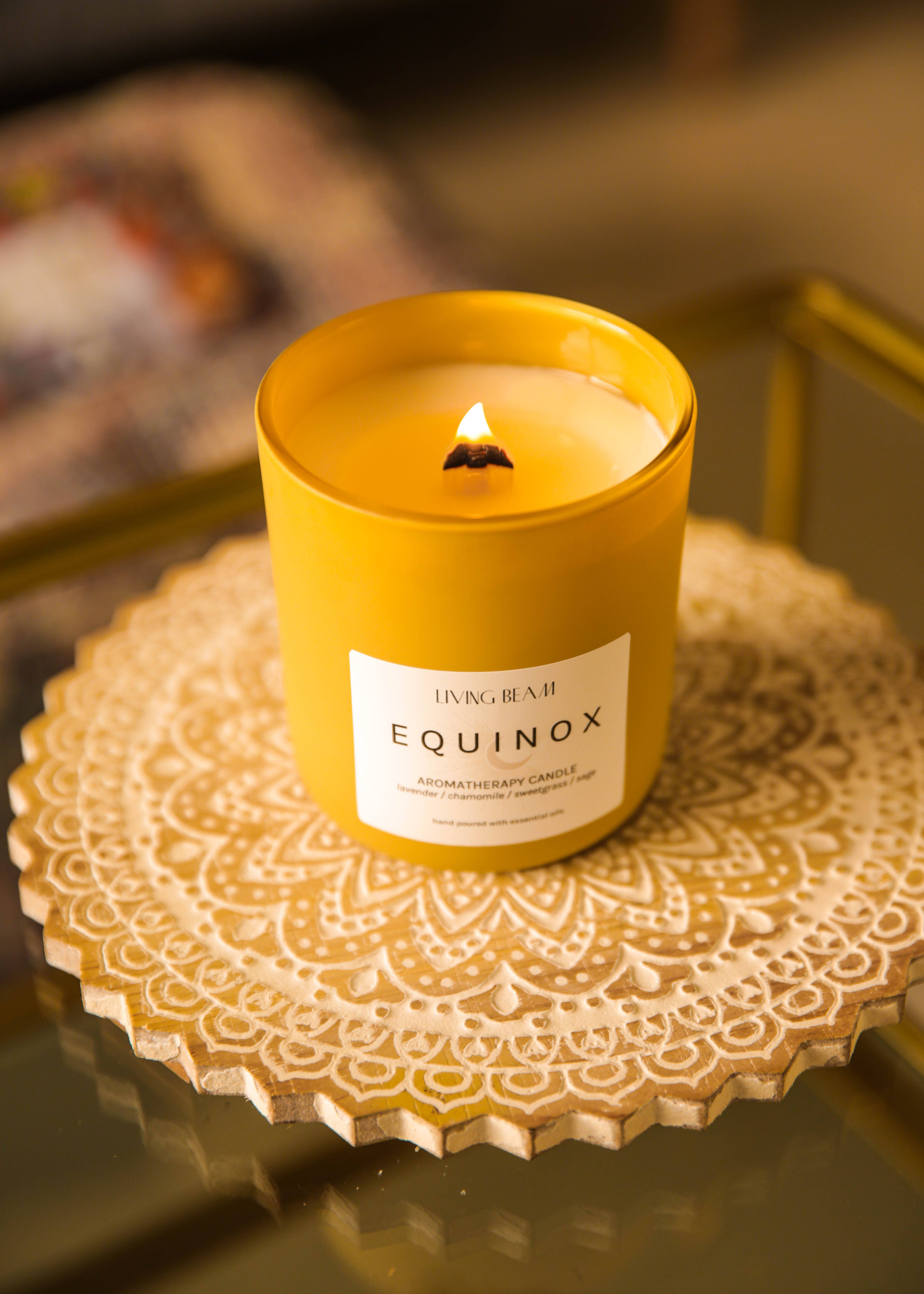 Living Beam - Wholesale Jar/Filled Candle - EQUINOX Candle