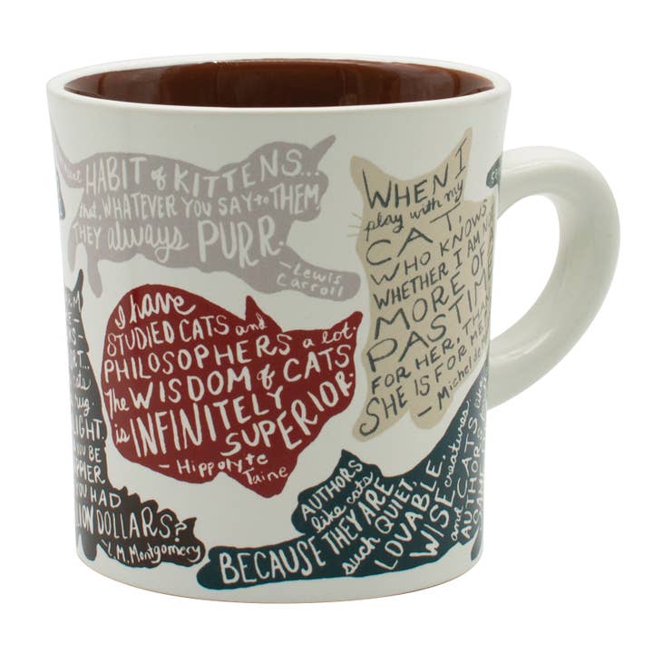Unemployed Philosophers Guild - Wholesale Coffee Mug - Literature Cat Quotes Coffee Mug1