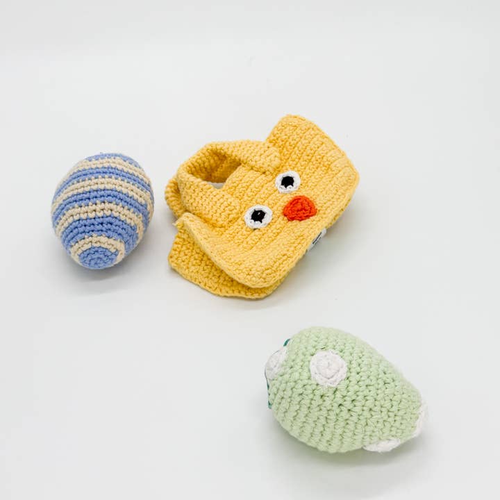 Easter Egg Plush Toy – Soft, Handmade, and Plastic-Free for wholesale by Pebble