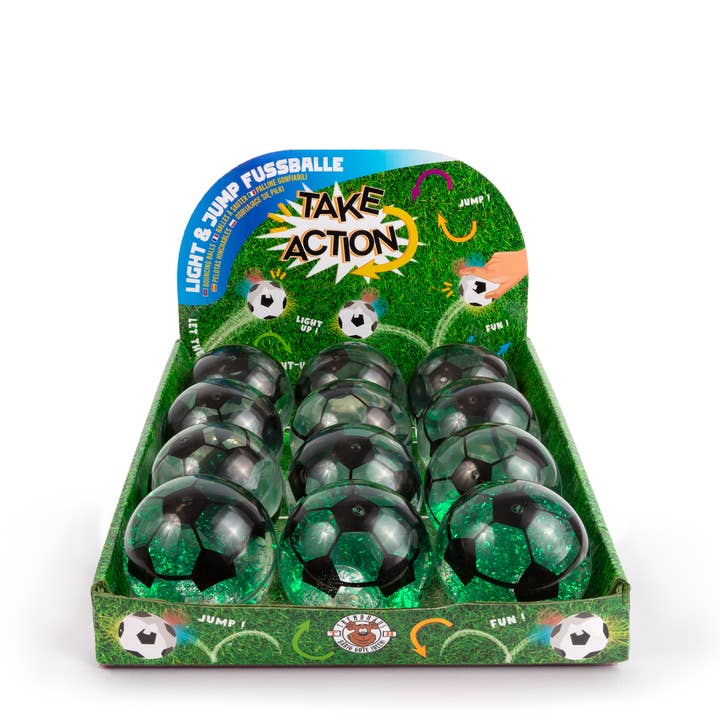 Trendhaus - Vendita all'ingrosso Giocattolo luminoso - Bambini e neonati - Palloni da calcio TA FB Light & Jump Ø 6,3 cm1