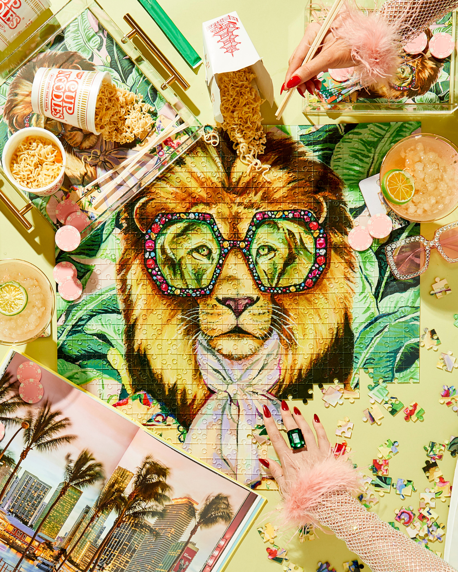 Tart By Taylor - Wholesale Puzzle - Adult - Louis The Lion Acrylic Puzzle4